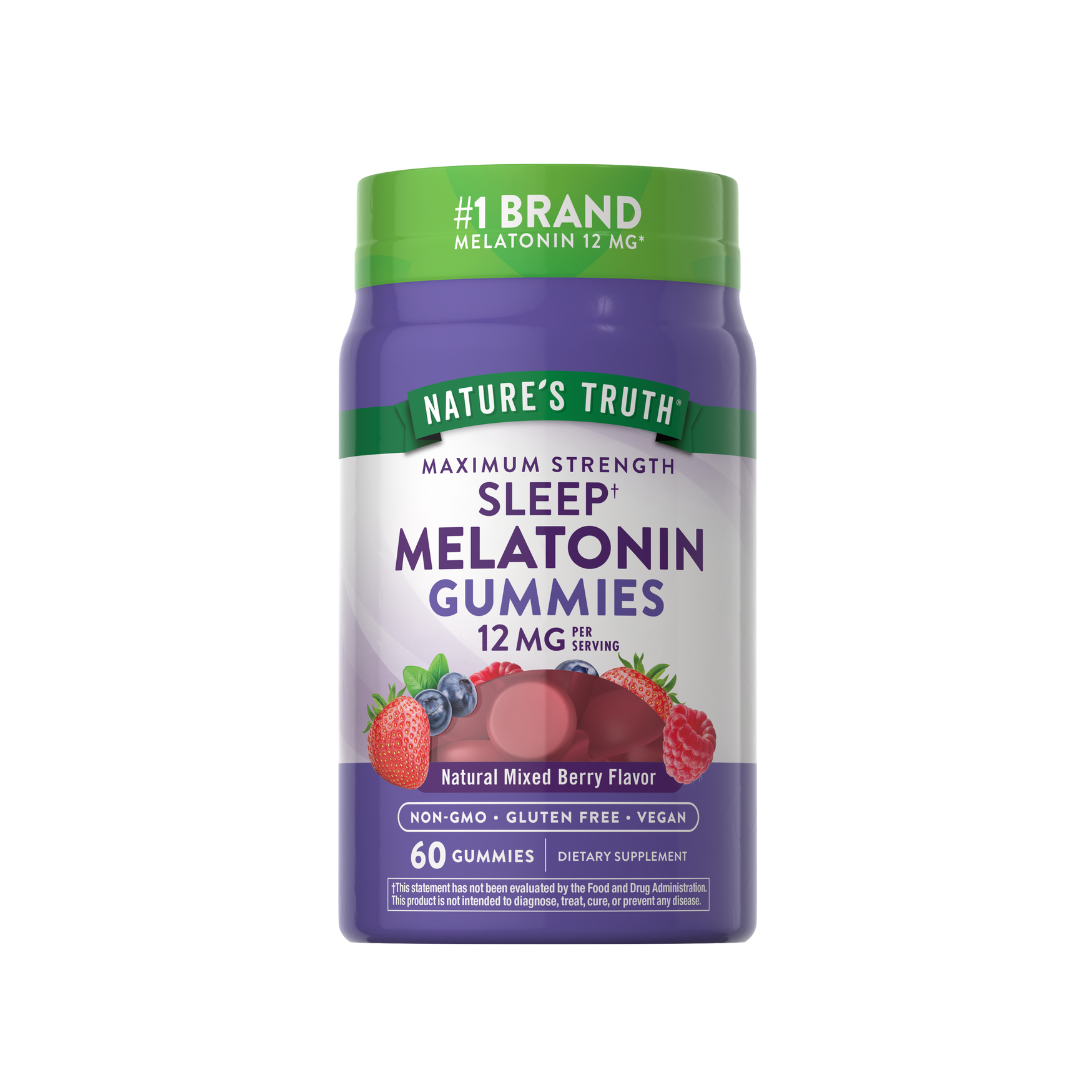 Gomitas de Melatonina 12 MG | MAX STRENGTH