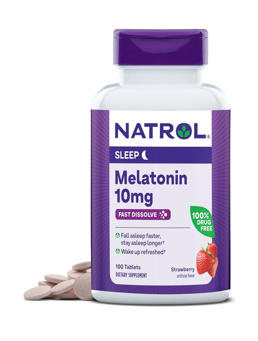 Melatonina 10mg- Tabletas Absorbentes
